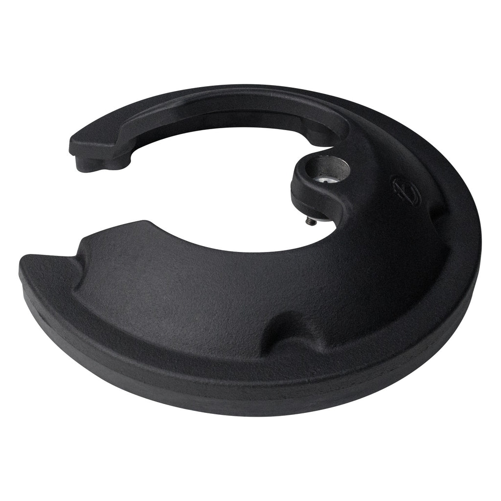 AtlasIED SMS20BIR Heavy Duty Mic Stand with Isolation Ring, Ebony