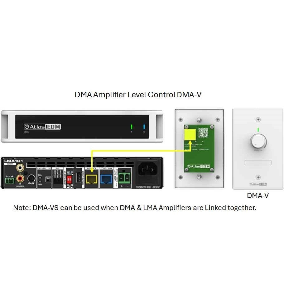 AtlasIED LMA201 LMA201, 200W Single-Channel Power Amplifier