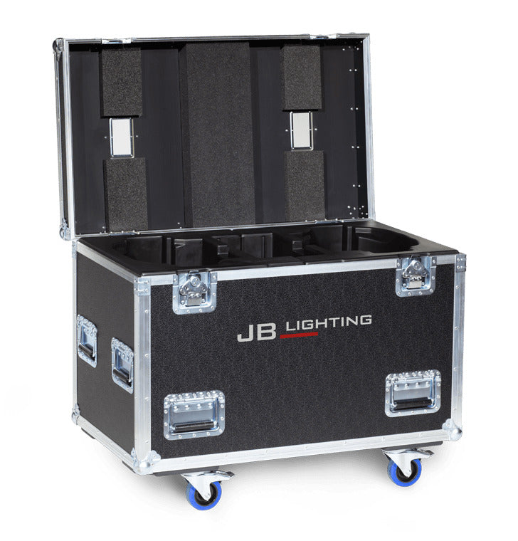 JB Flight case for 2x Sparx 18 Amptown SIP foam