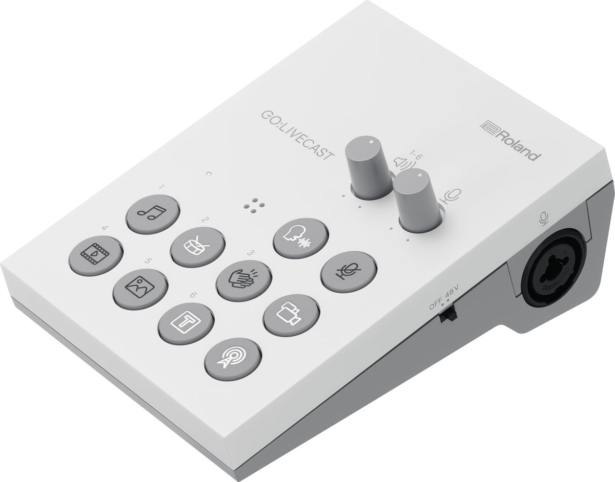 Roland GO:LIVECAST Live Streaming Studio for Smartphones