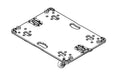 NEXO MST-WBMSUB18 wheelboard for one MSUB18, line drawing