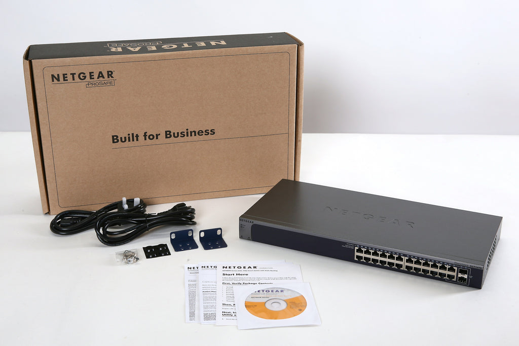 Netgear GS724T 24-Port Gigabit Smart Managed Pro Switch