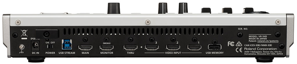 Roland VR-1HD Streaming AV Mixer with 3 HDMI Inputs and USB Streaming