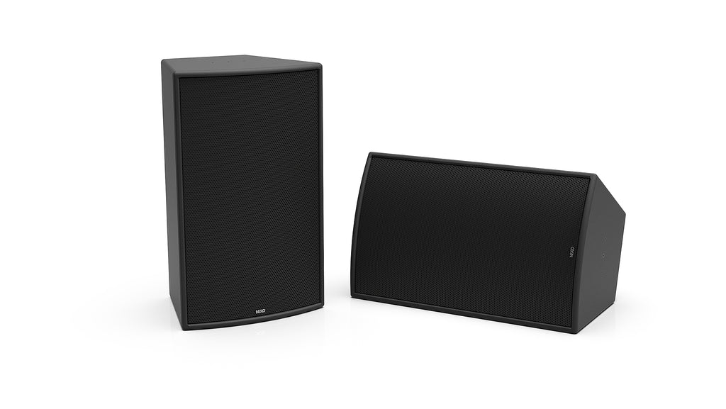 NEXO ePS12-EN54 installation speaker, upright and horizontal