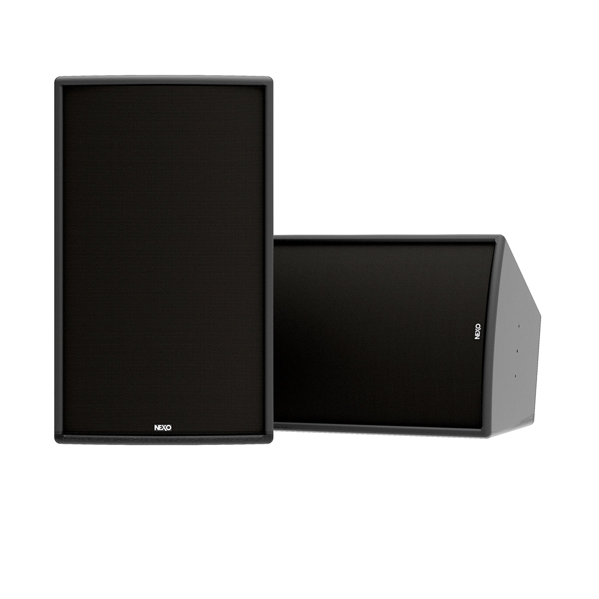 NEXO ePS10 installation speaker, front view and horizontal orientation