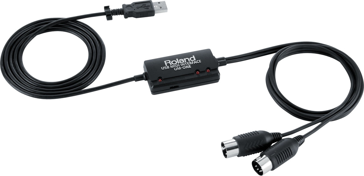 Roland UM-ONE MK2 USB MIDI Interface for Mac, PC, or iPad