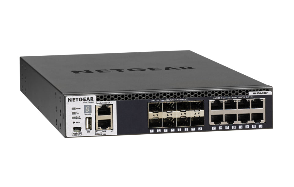 Netgear M4300-8X8F Managed Switch