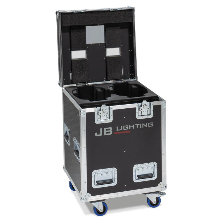 JB Flight case for 2x P9/P10 Amptown SIP foam