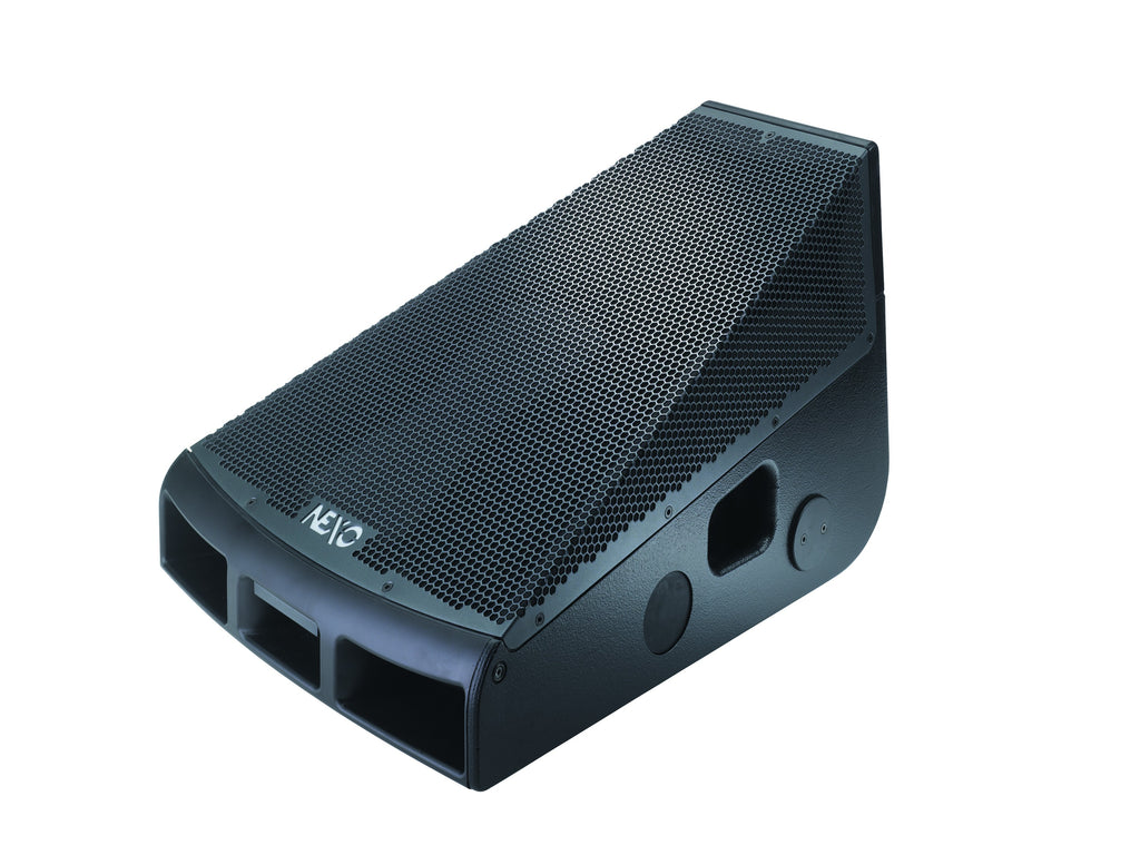 NEXO 45N-12 stage monitor, angled front view