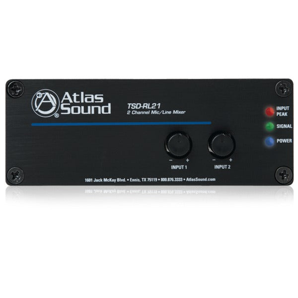AtlasIED TSD-RL21 Two Channel Mixer