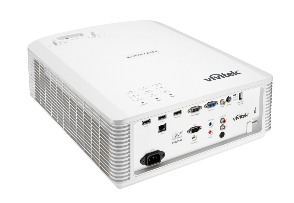 Vivitek DU4871Z-WH WUXGA Projector, White