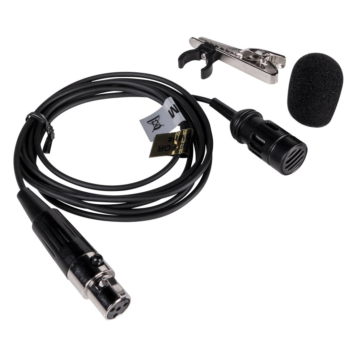 AtlasIED MWLM Lapel Mic for Use with MWBPT Belt Pack Transmitter