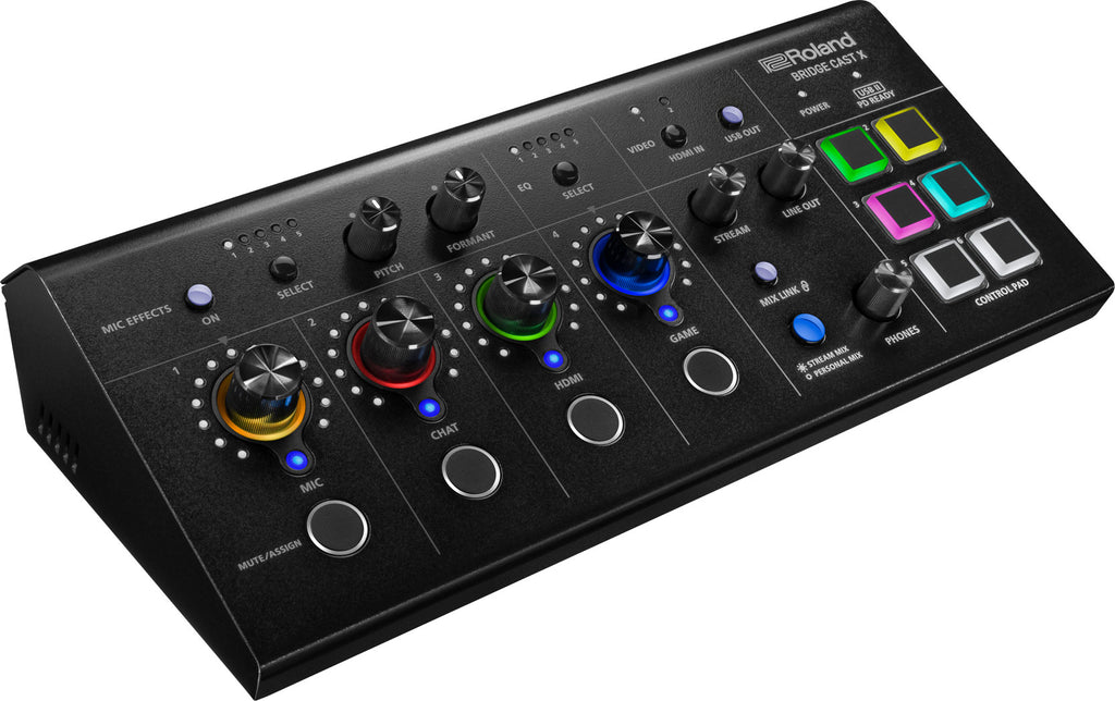 Roland BRIDGECAST-X Dual Bus Streaming Mixer and Video Capture
