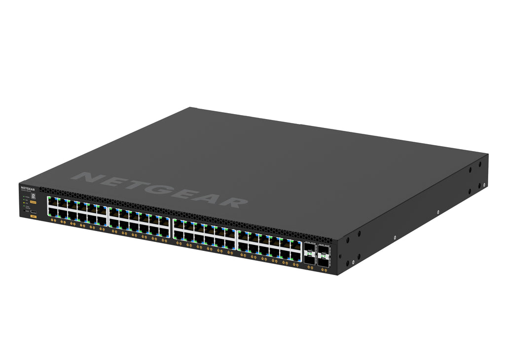 Netgear GSM4352 48-Port PoE+ Managed Switch with 4x SFP+