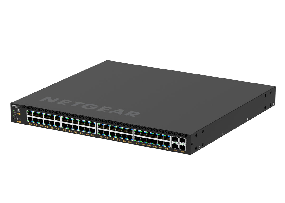 Netgear GSM4352 48-Port PoE+ Managed Switch with 4x SFP+