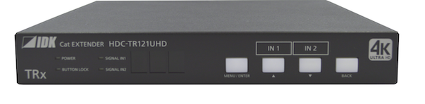 IDK HDC-TR121UHD 4K@60 HDBaseT Transceiver 2 Inputs & 2 Outputs