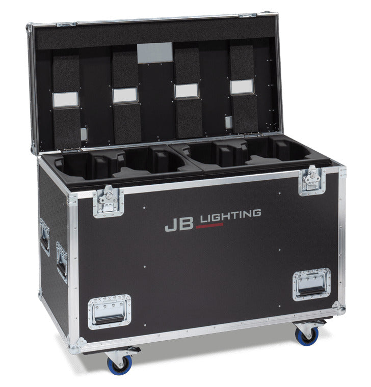 JB Flight case for 4x P9/P10 Amptown SIP foam