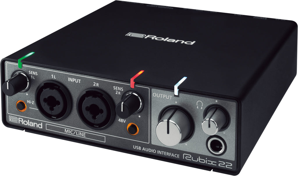 Roland RUBIX22 2 In/2 Out Hi-Res USB Audio Interface for Mac, PC, and iPad