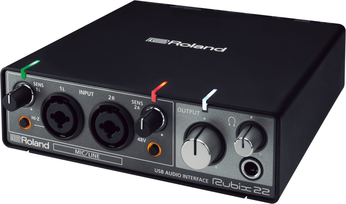 Roland RUBIX22 2 In/2 Out Hi-Res USB Audio Interface for Mac, PC, and iPad