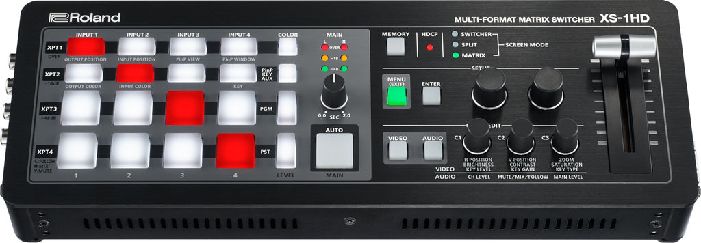 Roland XS-1HD 4×4 Multi-Format Matrix Switcher