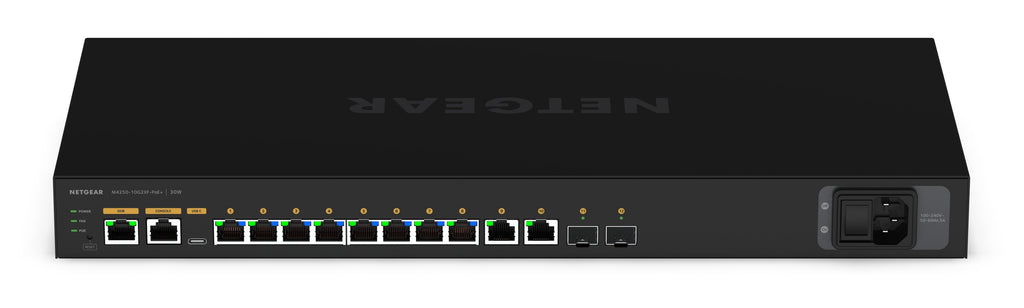 Netgear M4250-10G2XF-PoE+ Managed Switch