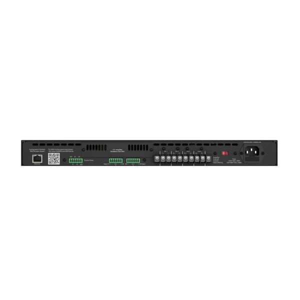 AtlasIED AZA404 400-Watt Networkable 4-Channel Power Amplifier