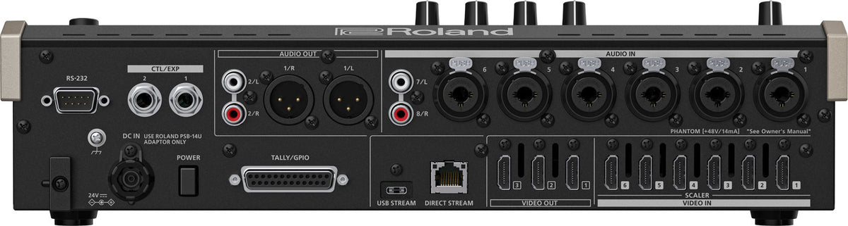 Roland VR-6HD All-in-One AV Mixer for Business Livestreaming