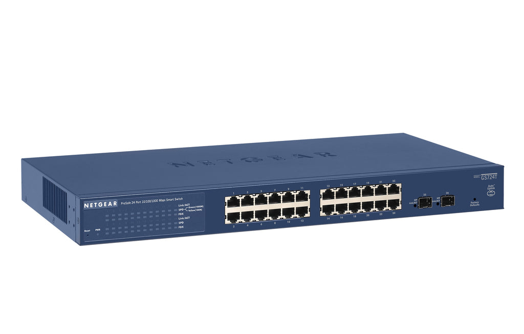 Netgear GS724T 24-Port Gigabit Smart Managed Pro Switch