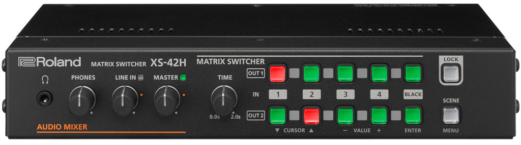 Roland XS-42H 4×2 HDMI Matrix Switcher for Meeting Rooms