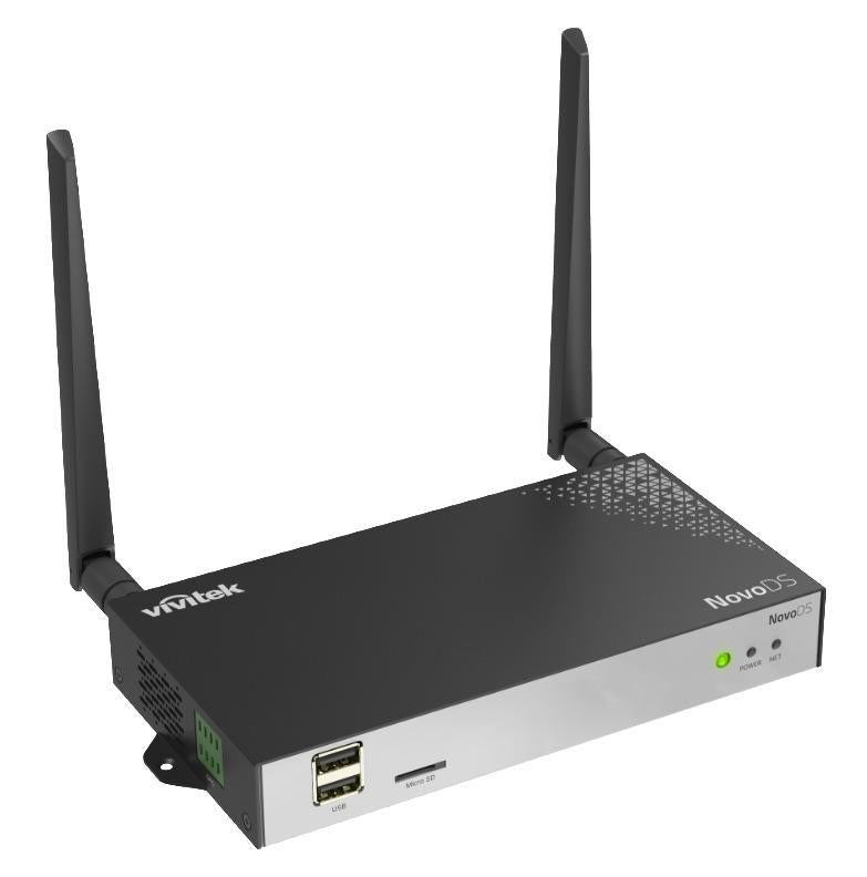 Vivitek DS310 NovoDS Digital Signage Player, LAN & WiFi