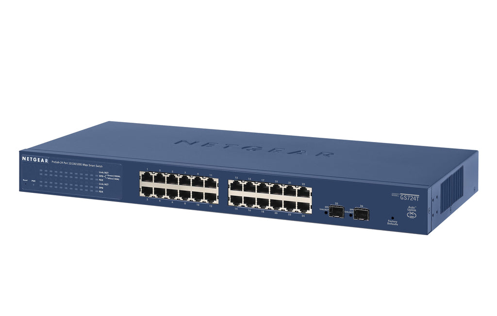 Netgear GS724T 24-Port Gigabit Smart Managed Pro Switch