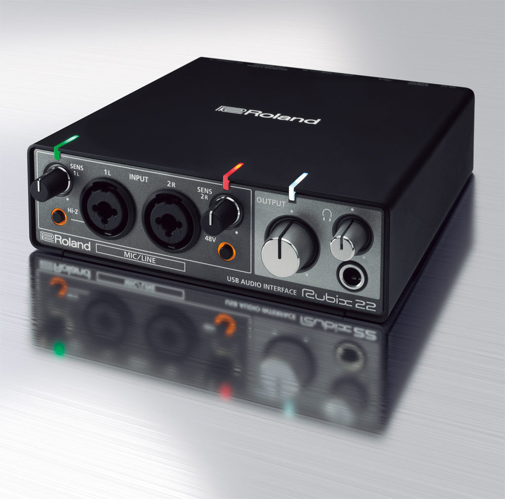 Roland RUBIX22 2 In/2 Out Hi-Res USB Audio Interface for Mac, PC, and iPad