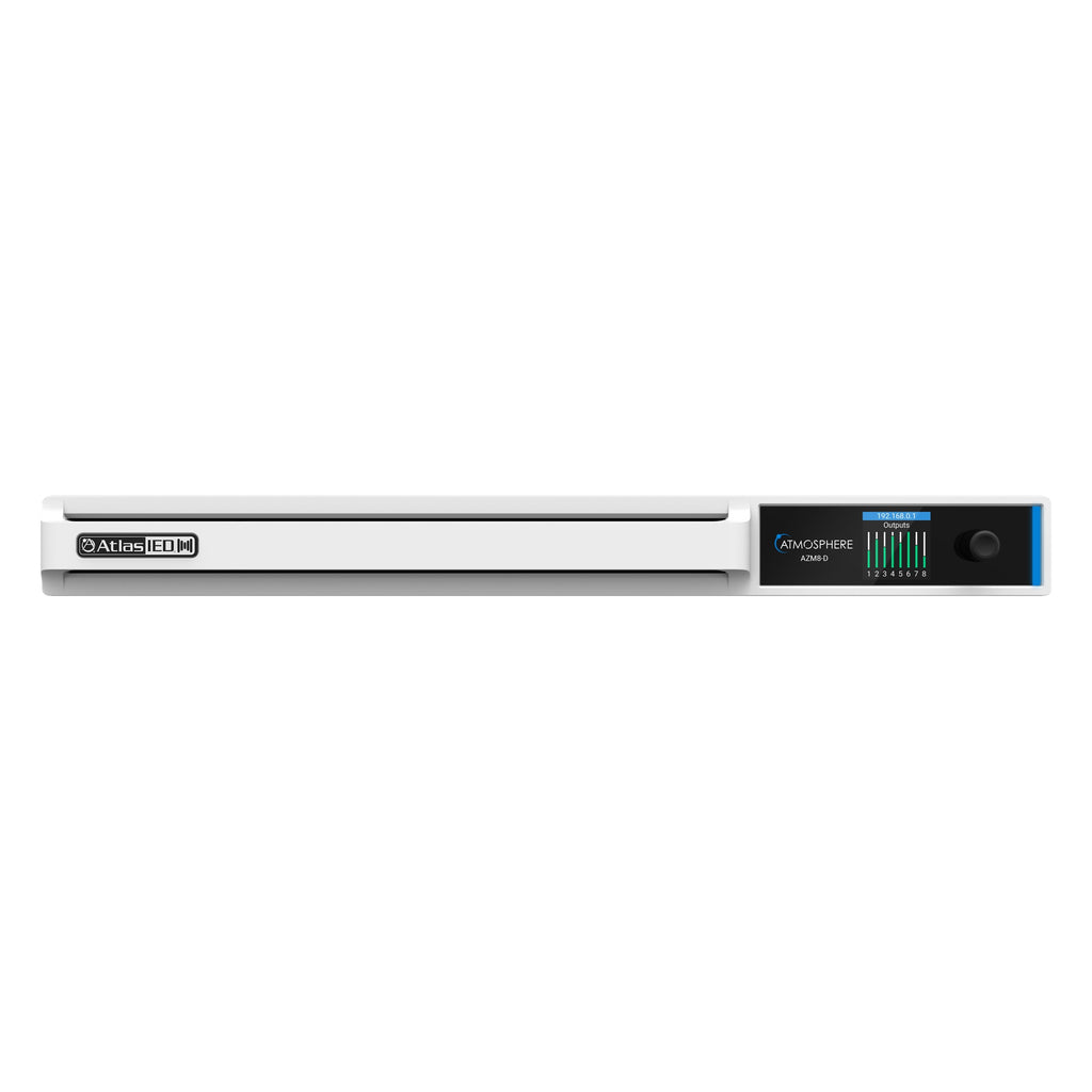 AtlasIED AZM8-D Atmosphere 8-Zone Audio Processor Dante