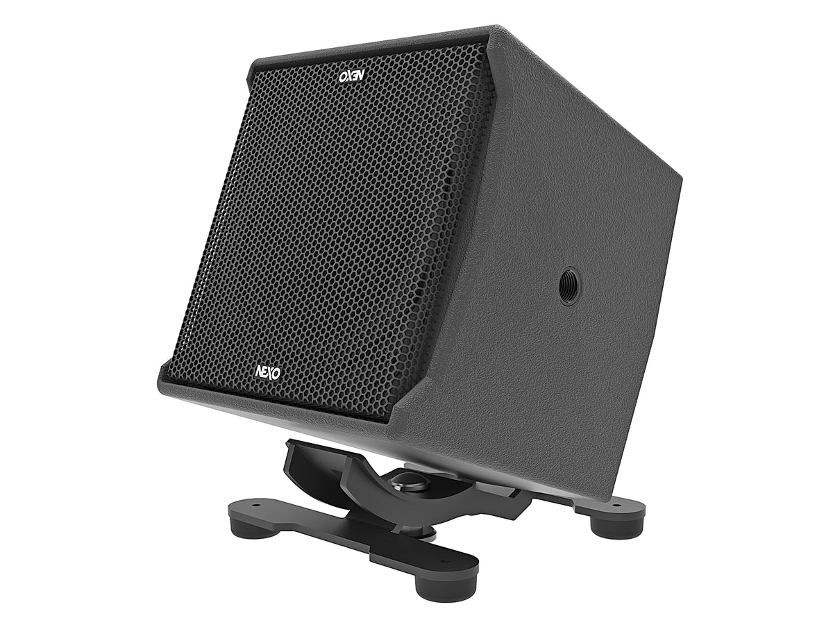 NEXO ID14 compact speaker on a low stand as a front fill