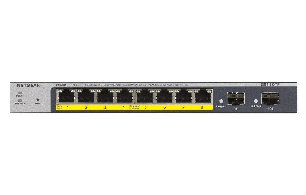 Netgear GS110TP 8-Port Switch