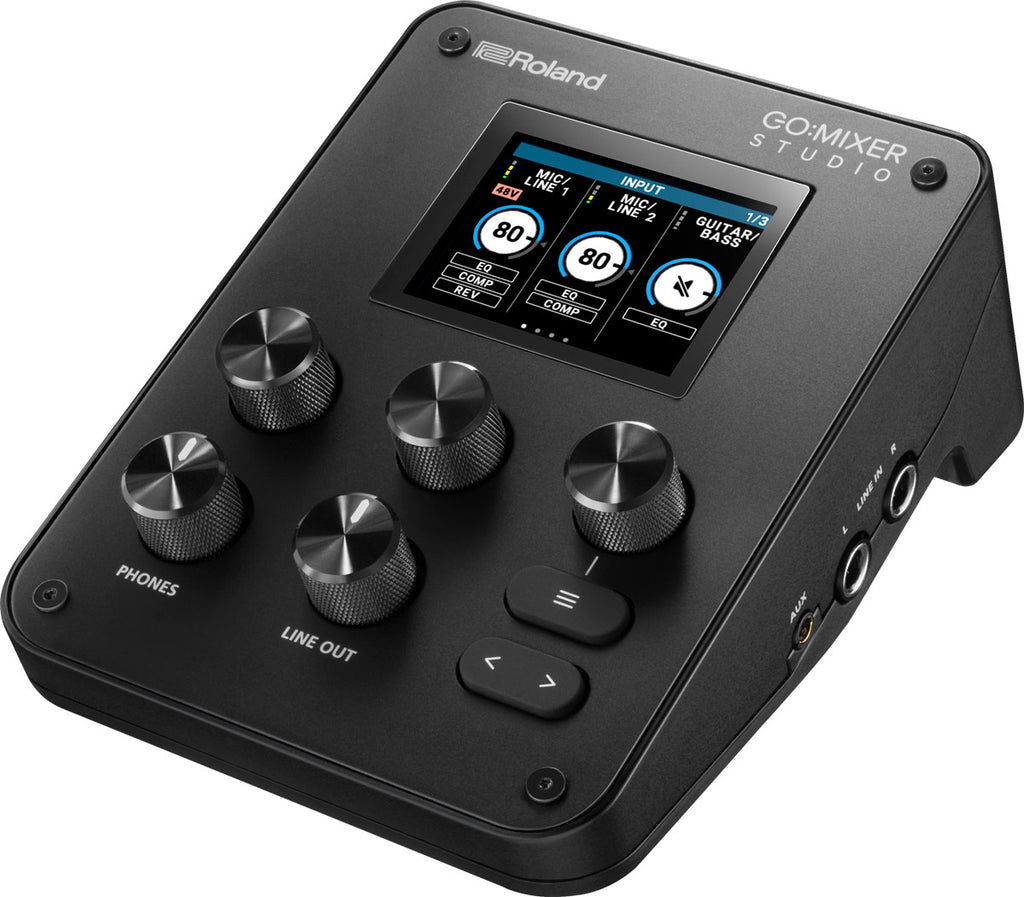 Roland GO:MIXER STUDIO Portable Mixer & Audio Interface