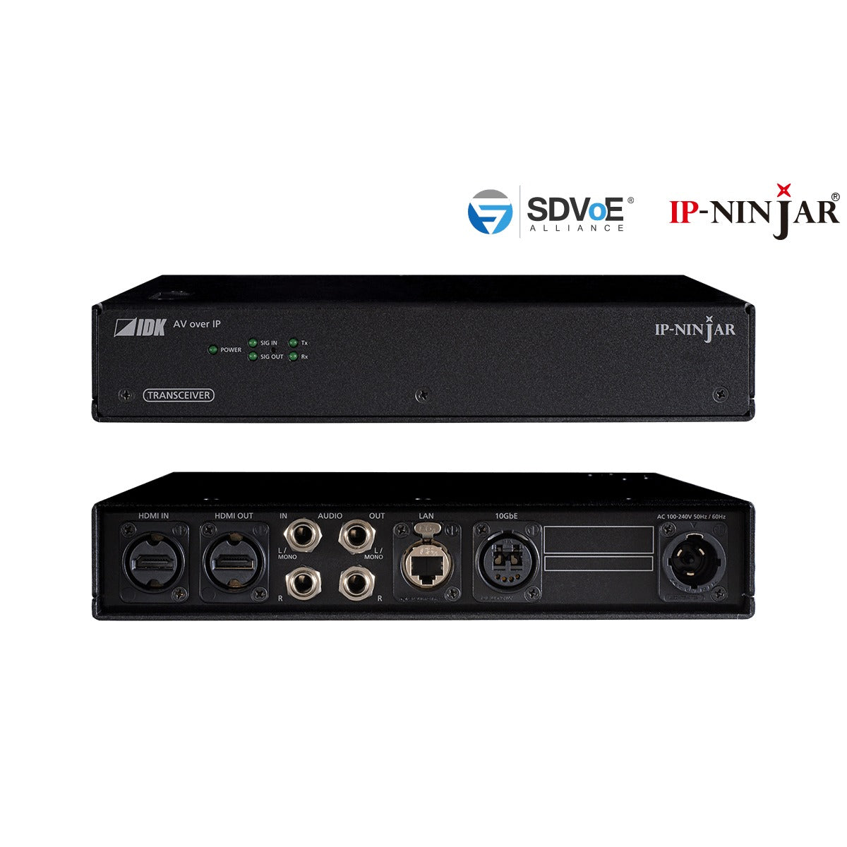 IDK NJR-P01UFR-TR-MM HDMI Transceiver, 4K@60