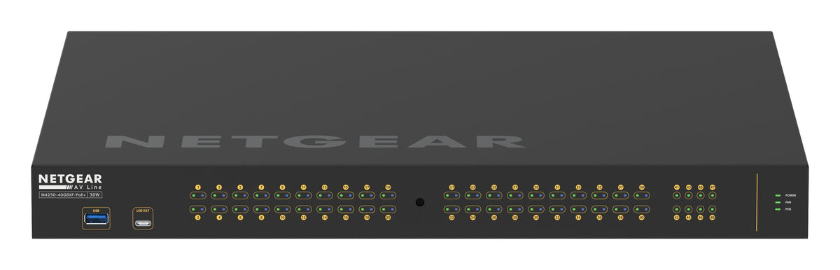 Netgear M4250-40G8XF-PoE+ AV Line Managed Switch