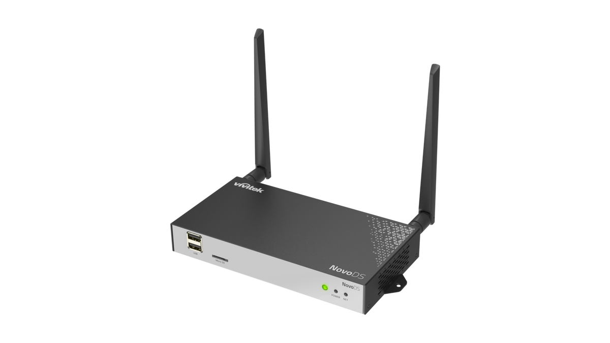 Vivitek DS310 NovoDS Digital Signage Player, LAN & WiFi