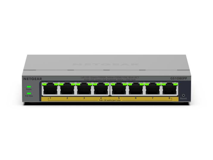 Netgear GS108EPP 8-Port Switch