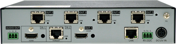 IDK HDC-TH421UHD 4K@60 HDBaseT Transmitter 2 Inputs 5 Outputs