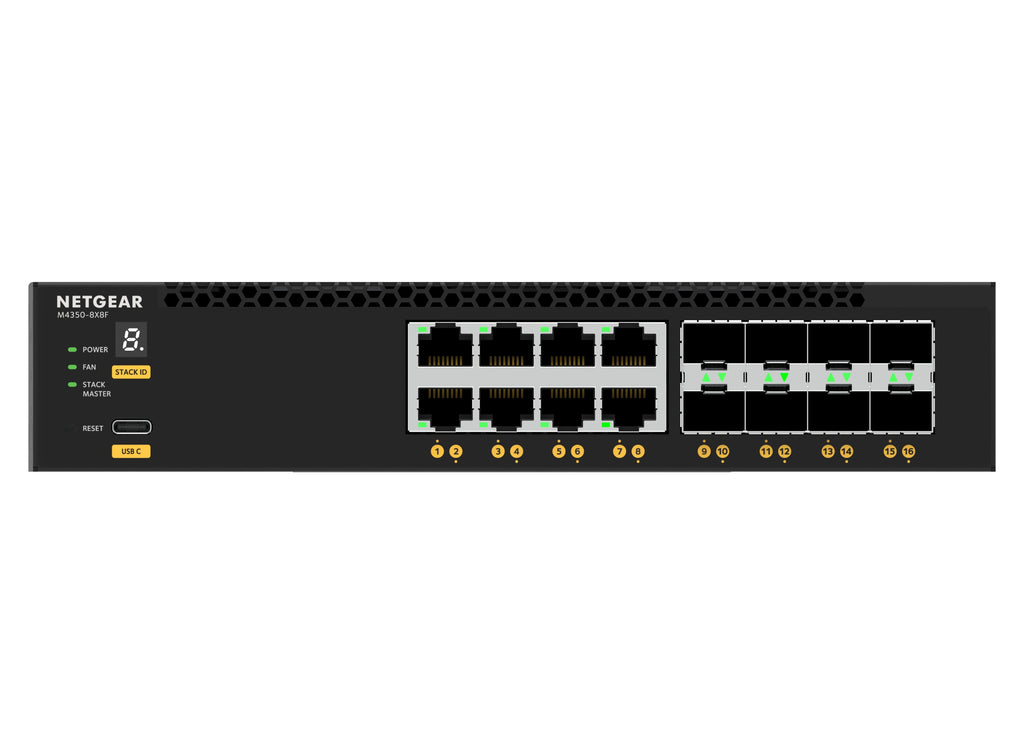 Netgear M4350-8X8F Managed Switch