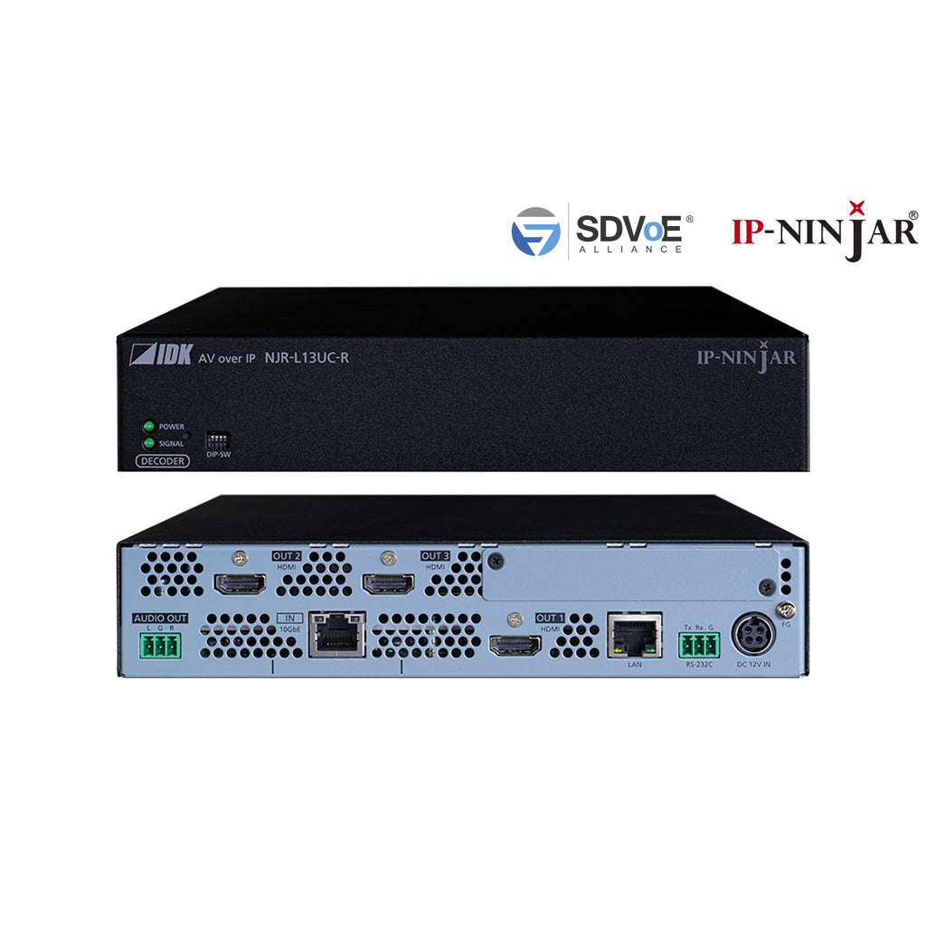 IDK NJR-L13UC-R 4K@60 HDMI Decoder 1 Input & 3 Outputs