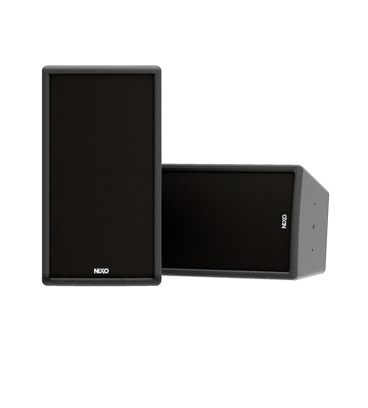 NEXO ePS6 installation speaker, front view and horizontal orientation