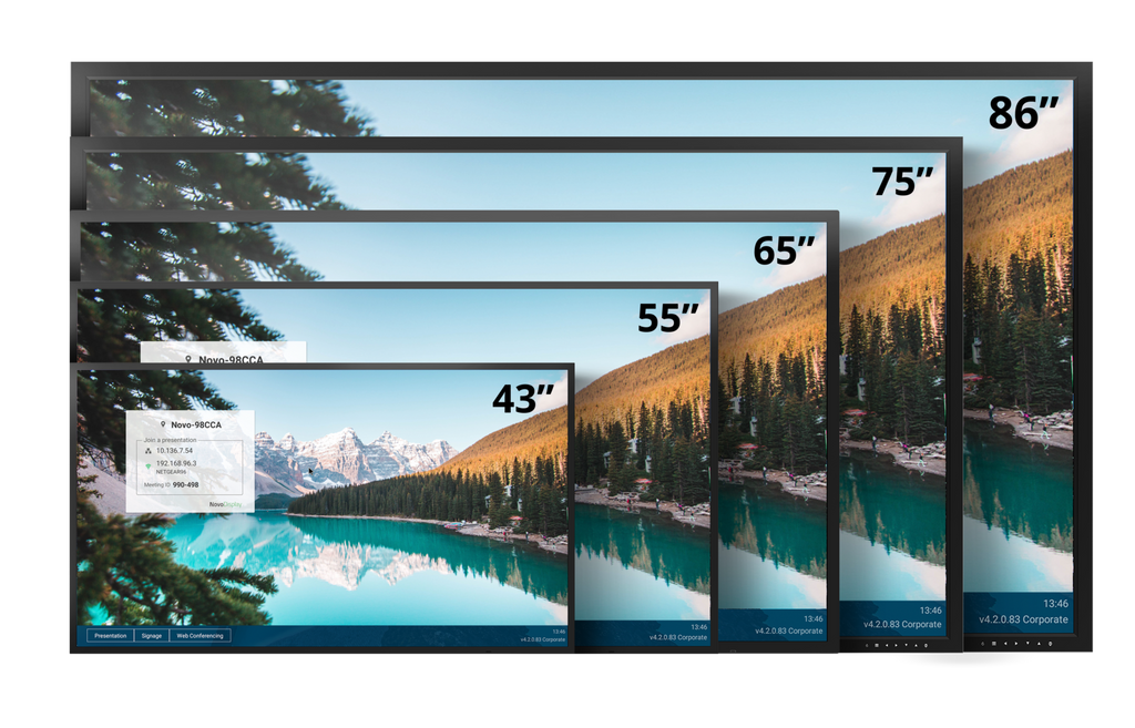 Vivitek DK553 NovoDisplay 55-inch Digital Signage Display