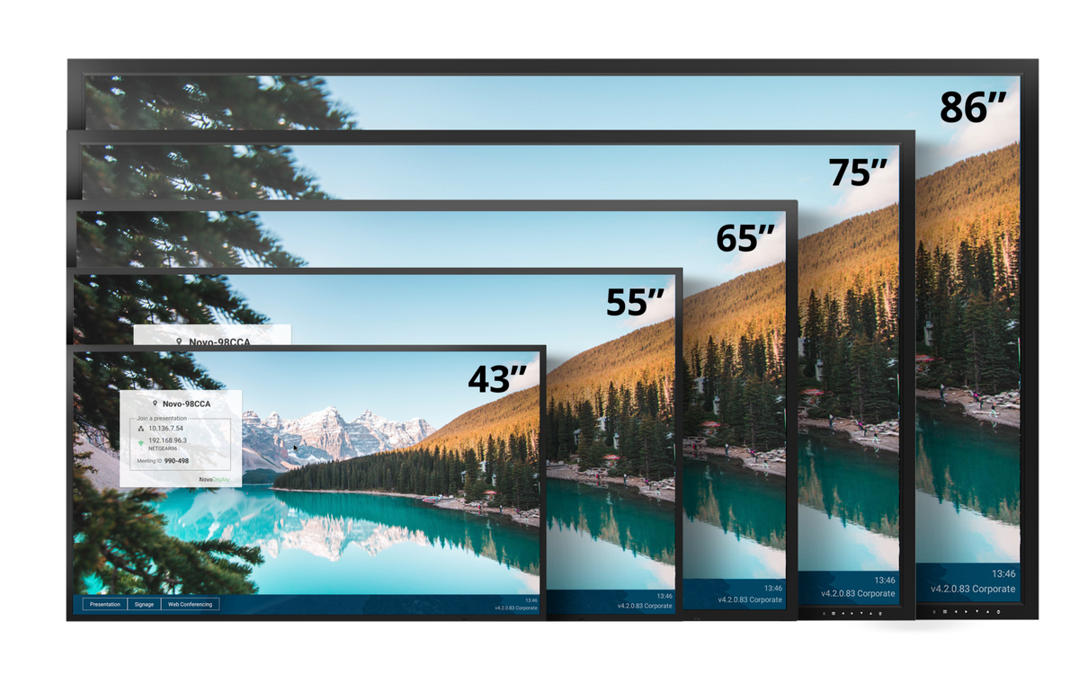 Vivitek DK553 NovoDisplay 55-inch Digital Signage Display