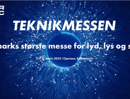 Vi deltager på TEKNIKMESSEN 2025 – Danmarks største messe for lyd, lys og scene! 🎭🎶💡